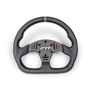 330MM D-SHAPE STEERING WHEEL - LEATHER