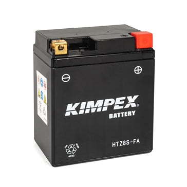 Kimpex Battery Maintenance Free AGM Factory Activated YTZ8S-FA