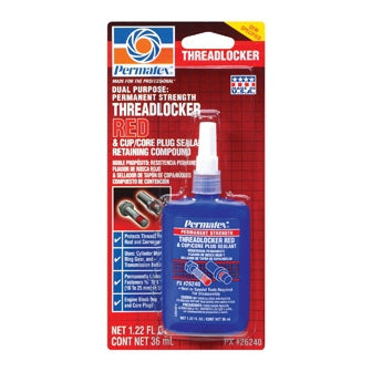 RED LOCTITE 36 ML BOTTLE