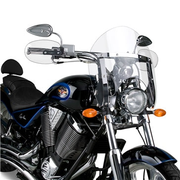 National Cycle SwitchBlade Shorty Windshield Fits Honda; Fits Suzuki; Fits Yamaha; Fits Triumph; Fits Victory