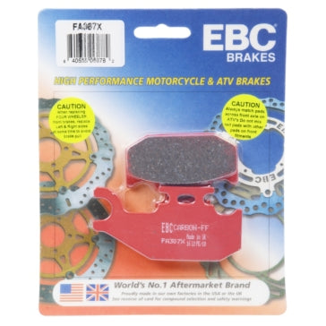 EBC 'X' Carbon Graphite Brake Pad Carbon graphite - Rear