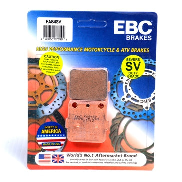 EBC 'SV' Severe Duty Brake Pad Sintered Metal Pads - Front/Rear