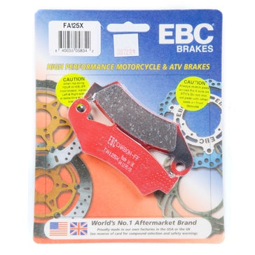 EBC “X” Series Moto-X Sport & Enduro Brake Pad Carbon graphite - Front