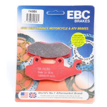 EBC 'X' Carbon Graphite Brake Pad Carbon graphite - Front/Rear