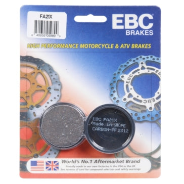 EBC 'X' Carbon Graphite Brake Pad Carbon graphite - Front/Rear