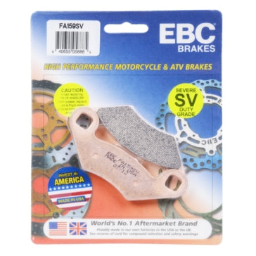 EBC 'SV' Severe Duty Brake Pad Sintered Metal Pads - Front/Rear