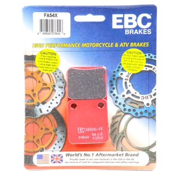EBC 'X' Carbon Graphite Brake Pad Carbon graphite - Front/Rear