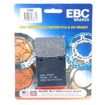 EBC Organic Brake Pad Organic - Rear