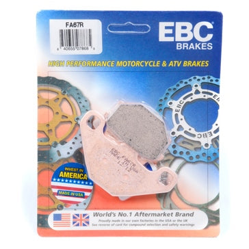 EBC “R“ Long Life Sintered Brake Pad Sintered metal - Front/Rear