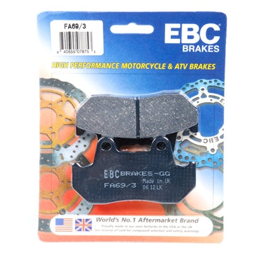 EBC Organic Brake Pad Organic - Rear