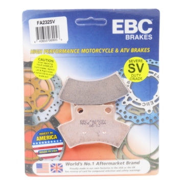 EBC 'SV' Severe Duty Brake Pad Sintered Metal Pads - Rear