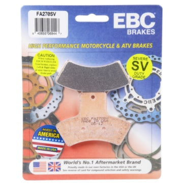 EBC 'SV' Severe Duty Brake Pad Sintered Metal Pads - Rear