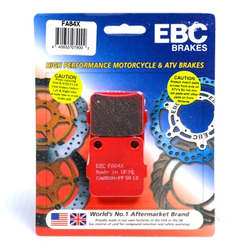 EBC 'X' Carbon Graphite Brake Pad Carbon graphite - Front/Rear