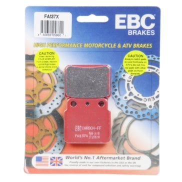 EBC 'X' Carbon Graphite Brake Pad Carbon graphite - Rear