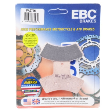 EBC “R“ Long Life Sintered Brake Pad Semi Metallic - Rear