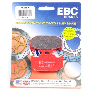 EBC “X” Series Moto-X Sport & Enduro Brake Pad Carbon graphite - Front