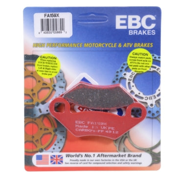 EBC 'X' Carbon Graphite Brake Pad Carbon graphite - Front/Rear