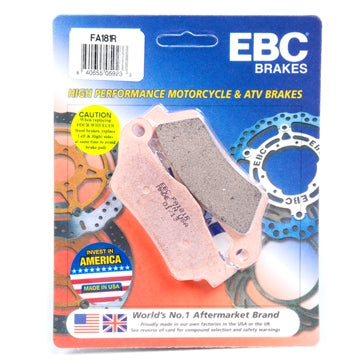 EBC “R“ Long Life Sintered Brake Pad Sintered metal - Front/Rear