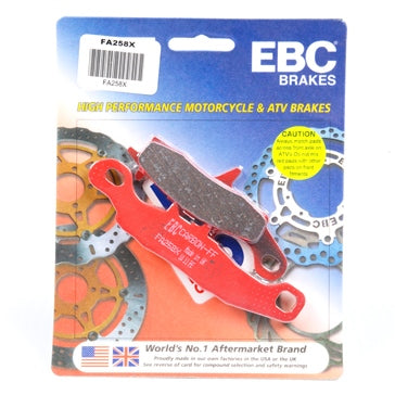 EBC “X” Series Moto-X Sport & Enduro Brake Pad Carbon graphite - Front