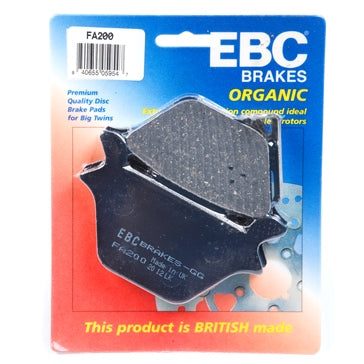 EBC Organic Brake Pad Organic - Rear