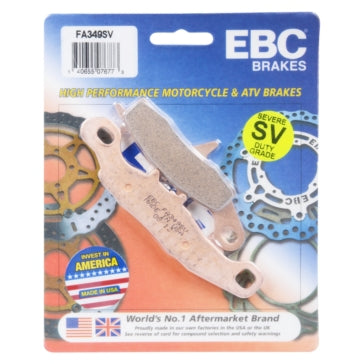 EBC 'SV' Severe Duty Brake Pad Sintered Metal Pads - Front