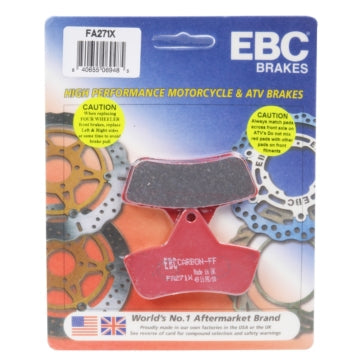 EBC 'X' Carbon Graphite Brake Pad Carbon graphite - Front/Rear