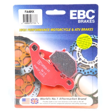 EBC “X” Series Moto-X Sport & Enduro Brake Pad Carbon graphite - Rear