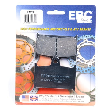 EBC Organic Brake Pad Organic - Front