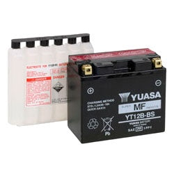 Yuasa Battery Maintenance Free AGM YT12B-BS