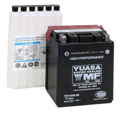 Yuasa Battery Maintenance Free AGM High Performance YTX14AH-BS