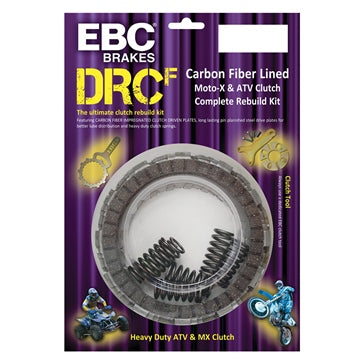 EBC Clutch Kit - DRCF Series Fits Kawasaki; Fits Suzuki - Carbon fiber