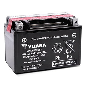 Yuasa Battery Maintenance Free AGM YTX9-BS