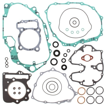 VertexWinderosa Complete Gasket Set with Oil Seals - 811 Fits Honda -