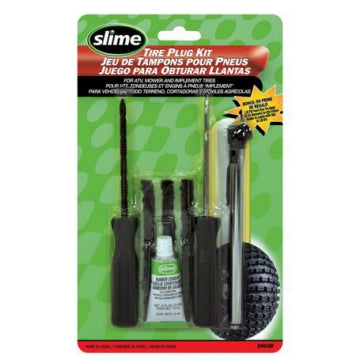 SLIME Tire Plug Kit; with Pencil Gauge