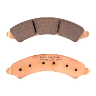 EBC “R“ Long Life Sintered Brake Pad Sintered metal - Rear; Front