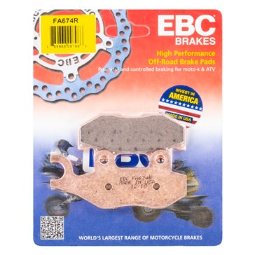 EBC “R“ Long Life Sintered Brake Pad Sintered metal - Rear