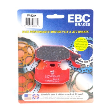 EBC 'X' Carbon Graphite Brake Pad Carbon graphite - Rear