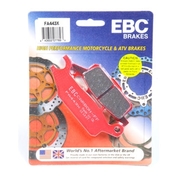 EBC 'X' Carbon Graphite Brake Pad Carbon graphite - Front