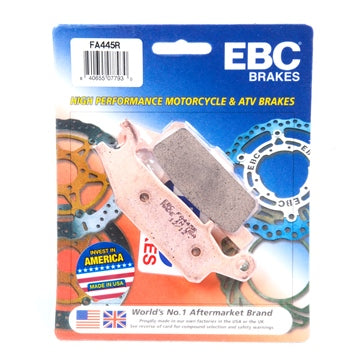 EBC “R“ Long Life Sintered Brake Pad Long life Sintered Metal - Rear