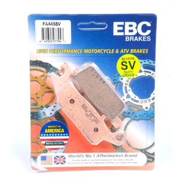 EBC 'SV' Severe Duty Brake Pad Sintered Metal Pads - Rear