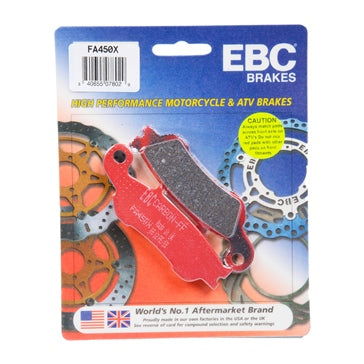 EBC “X” Series Moto-X Sport & Enduro Brake Pad Carbon graphite - Front