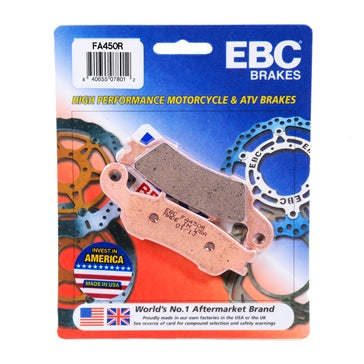 EBC “R“ Long Life Sintered Brake Pad Sintered metal - Front