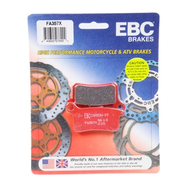 EBC “X” Series Moto-X Sport & Enduro Brake Pad Carbon graphite - Front/Rear