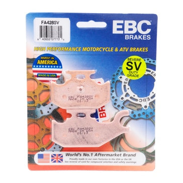 EBC 'SV' Severe Duty Brake Pad Sintered Metal Pads - Rear