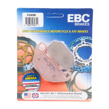 EBC “R“ Long Life Sintered Brake Pad Long life Sintered Metal - Rear