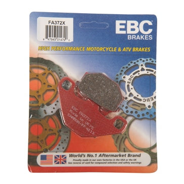 EBC 'X' Carbon Graphite Brake Pad Carbon graphite - Rear