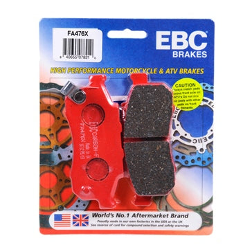 EBC 'X' Carbon Graphite Brake Pad Carbon graphite - Front