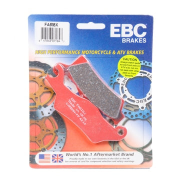 EBC 'X' Carbon Graphite Brake Pad Carbon graphite - Front/Rear