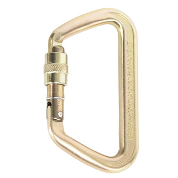 PORTABLE WINCH HD Steel locking carabiner