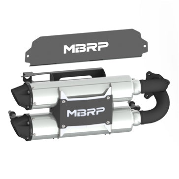 MBRP Powersports Muffler Performance Fits Polaris